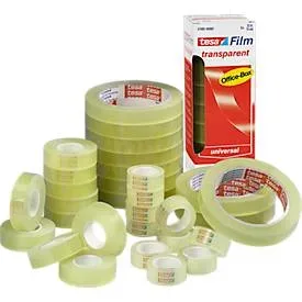 tesa, TESA Film Officebox 12mmx66m 574030000 Transparent 12 St&uuml;ck