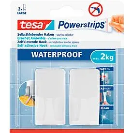 tesa, TESA Powerstrips Haken Wave 597010000 weiss
