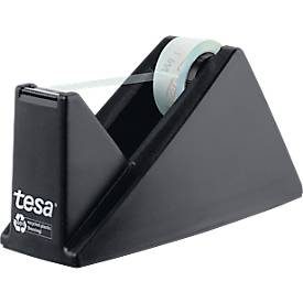 tesa, TESA Tesafilm eco&crystal 10mx19mm 59045-00000 Tischabroller schwarz 1 St&uuml;ck