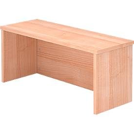 LIVIQUE, Thekenaufsatz Office Braun Holz 80 cm - Farbe: Nussbaum - Material: Holzwerkstoff - Thekenaufsatz