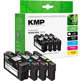 KMP, KMP Kompatibel Epson 35XL Tintenpatrone C13T35964010 Schwarz, Cyan, Magenta, Gelb