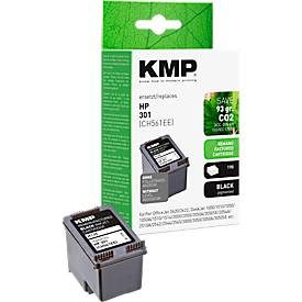 KMP, KMP Kompatibel HP 301 Tintenpatrone CH561EE Schwarz