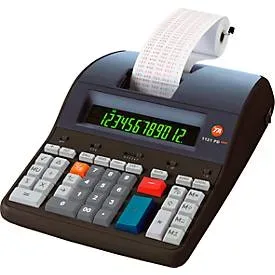 undefined, Tischrechner TA 1121 PD Eco, 12-stellige LCD-Anzeige, Papierrolle, Solarbetrieb, B 210 x T 310 x H 80 mm