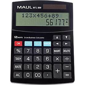 Maul, Maul Tischrechner MTL 800 24-stelliges Display Schwarz