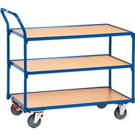 Tischwagen mit 3 Etagen, 1000 x 600 mm