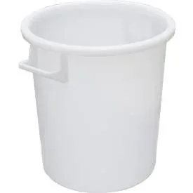 Kunststofftonne, weiss, 50 Liter
