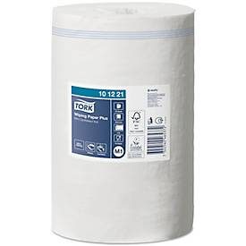 Tork, Tork Advanced Starke Mehrzweck-Papierwischtücher Mini M1 Innenabrollung Weiß 11 Rollen à 214 Blatt