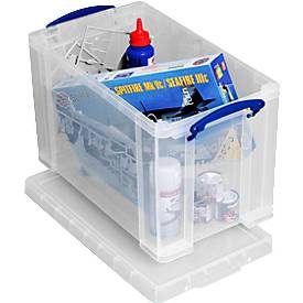 Really Useful Box, Really Useful Box Aufbewahrungsbox 24C 24 L Transparent Kunststoff 27 x 46,5 x 29 cm