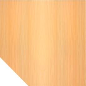 LIVIQUE, Anbautisch Office Braun Holz 120 cm - Farbe: buche - Material: Holzwerkstoff - Anbautisch