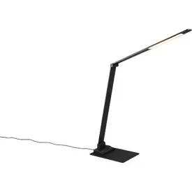 TRIO, TRIO Tischlampe LED TRAVIS variable Intensität 71.9cm 6.5W schwarz