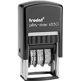 Trodat, Trodat Datumsstempel Printy-Dater 23 x 12 mm (B x H) Schwarz