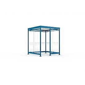 wsm®, Überdachungssystem WSM Köln K2 b/c, B 2165 x T 2165 x H 2510 mm, fertig montiert, anthrazitgrau RAL 7016