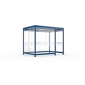 wsm®, Überdachungssystem WSM Köln K3 d/b, B 3180 x T 2165 x H 2510 mm, fertig montiert, anthrazitgrau RAL 7016