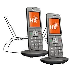 Gigaset, Gigaset CL660 HX Duo DECT Mobilteil Anthrazit
