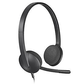 Logitech, LOGITECH USB Headset H340 981-000475