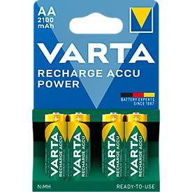 VARTA, VARTA Batterie RECHARGE ACCU Power AA 4 Stück