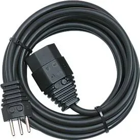BRENNENSTUHL, Brennenstuhl 1168442 Strom Verlängerungskabel 10 A Schwarz 5 m H05VV-F 3G 1 mm²