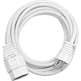 BRENNENSTUHL, Brennenstuhl 1168132 Strom Verlängerungskabel 10 A Weiß 3 m H05VV-F 3G 1 mm²