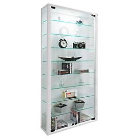 VCM, VCM Wandvitrine Vitrosa Maxi, inkl. LED-Beleuchtung, weiss