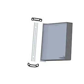 T-DISPLAY, T-DISPLAY Wandelement Tarifold PRO A4 6920303 schwarz, PP 10 Tafeln