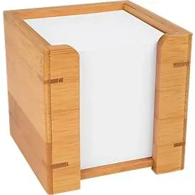 WEDO, WEDO Zettelbox 90x90mm 61707 braun 900 Blatt