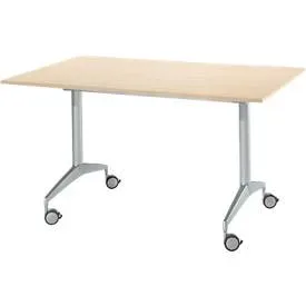 undefined, Konferenztisch, 1400 x 800 mm, Ahorn