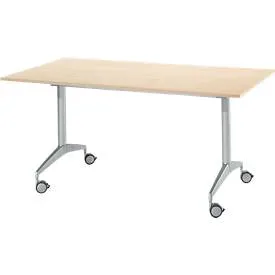 undefined, Konferenztisch, 1600 x 800 mm, Ahorn