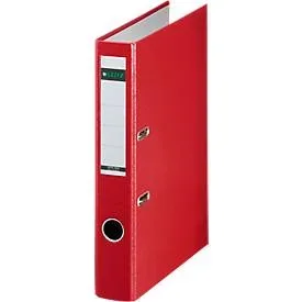 Leitz, LEITZ Ordner 5,2cm 10165025 rot A4