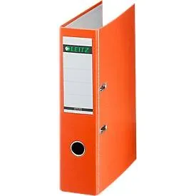Leitz, LEITZ Ordner 8cm 10135045 orange A4