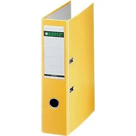 Leitz, LEITZ Ordner 8cm 10135015 gelb A4