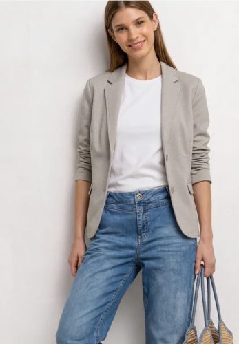 Street One, STREET ONE Jackenblazer mit Piqué-Struktur