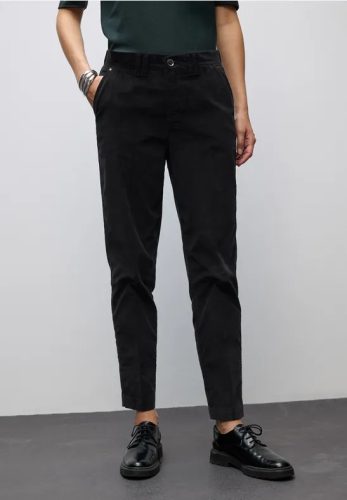 Street One, STREET ONE Chinohose "Velvet" mit Taschen