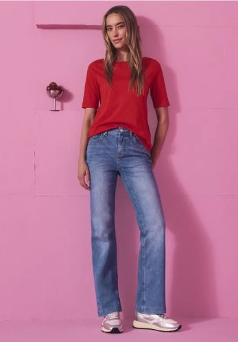STREET ONE, STREET ONE Bootcut-Jeans "Style Blaire" in klassischer 5-Pocket-Form