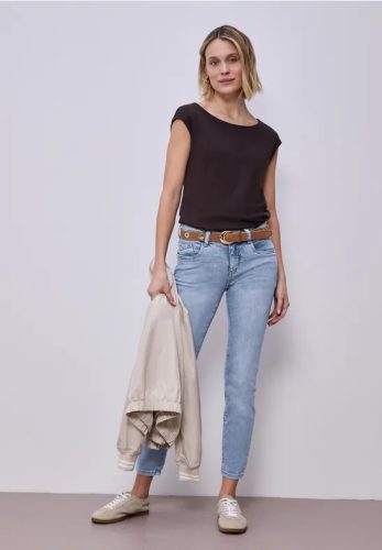 Street One, STREET ONE Slim-fit-Jeans "Style York" im Five-Pocket Style