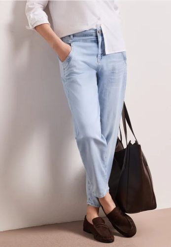 Street One, STREET ONE High-waist-Jeans "Style Karrie" mit Taschen
