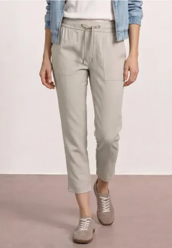 Street One, STREET ONE 7/8-Hose "Style Bonny" melierte Optik, elastischer Bund