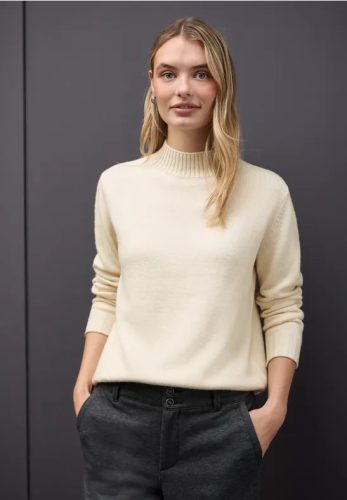 Street One, STREET ONE Rollkragenpullover mit Rippbündchen