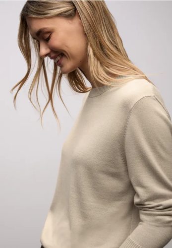 STREET ONE, STREET ONE Strickpullover aus Viskosemix