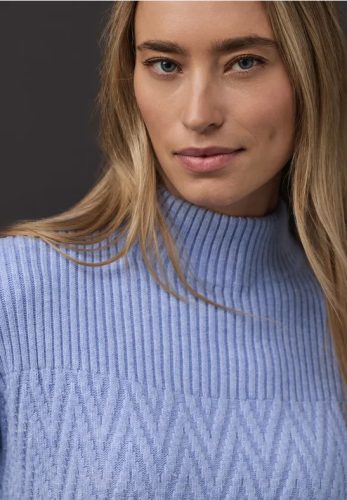 Street One, STREET ONE Rollkragenpullover mit Rippbündchen