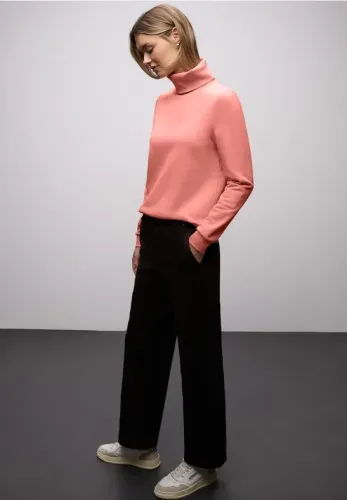 Street One, STREET ONE Sweater, mit Stehkragen