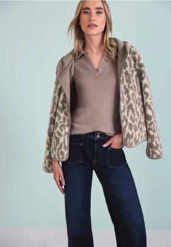 Kuschelige Hoodie Jacke