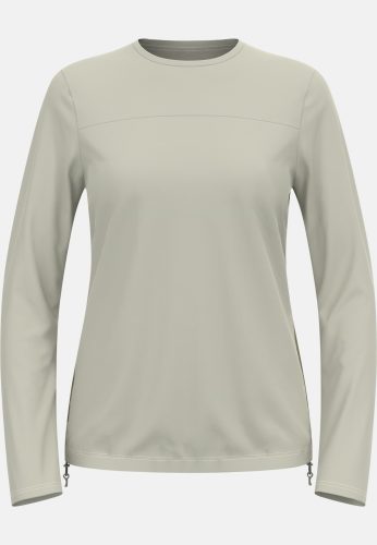Odlo Explorer Cargo Langarm-Radshirt für Damen - Gravel, Radsport - beige, XL