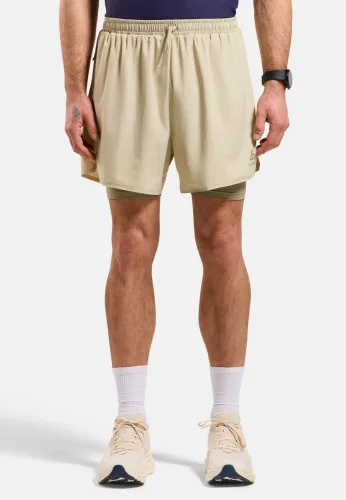 Odlo, Odlo Herren Zeroweight 5 Inch 2-in-1 Shorts