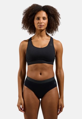 Odlo, ODLO Damen Sport-BH Ascent Performance Wool Medium Support schwarz | M
