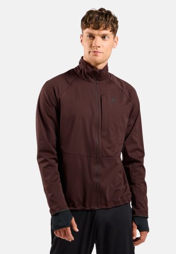Odlo Zeroweight Pro Warm Laufjacke für Herren - Running - maron, S