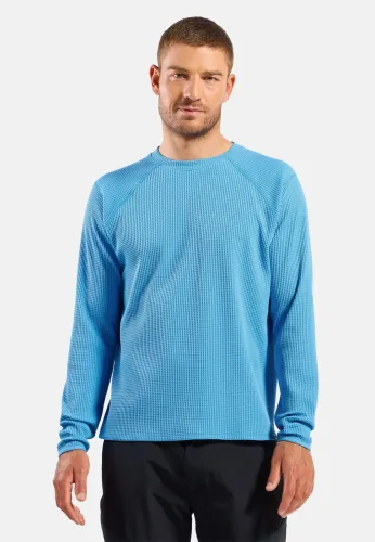 Odlo Cubic Mid Layer für Herren - Wandern, Training - blau, L
