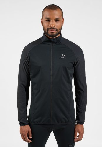 Odlo Zeroweight Warm Hybrid Laufjacke für Herren - Training, Running - schwarz, S