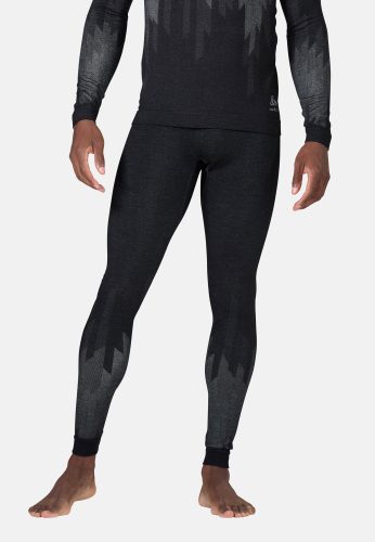 Odlo Kinship Performance Wool 200 Base Layer Tights für Herren - Wandern, Ski & Snow - schwarz, XXL