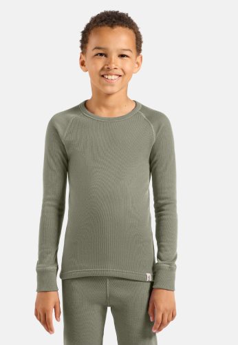 Odlo, ODLO Kinder Unterziehshirt Active Warm silber | 140