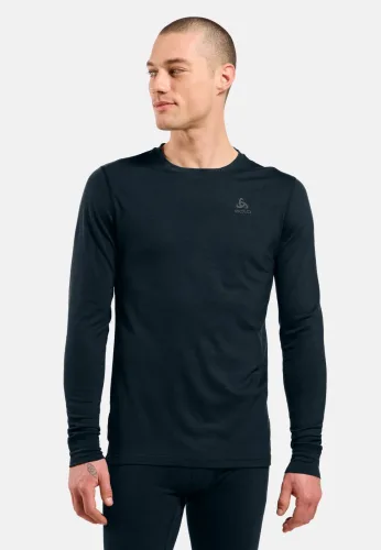 Odlo, Odlo Herren Merino 200 Crew Neck Longsleeve